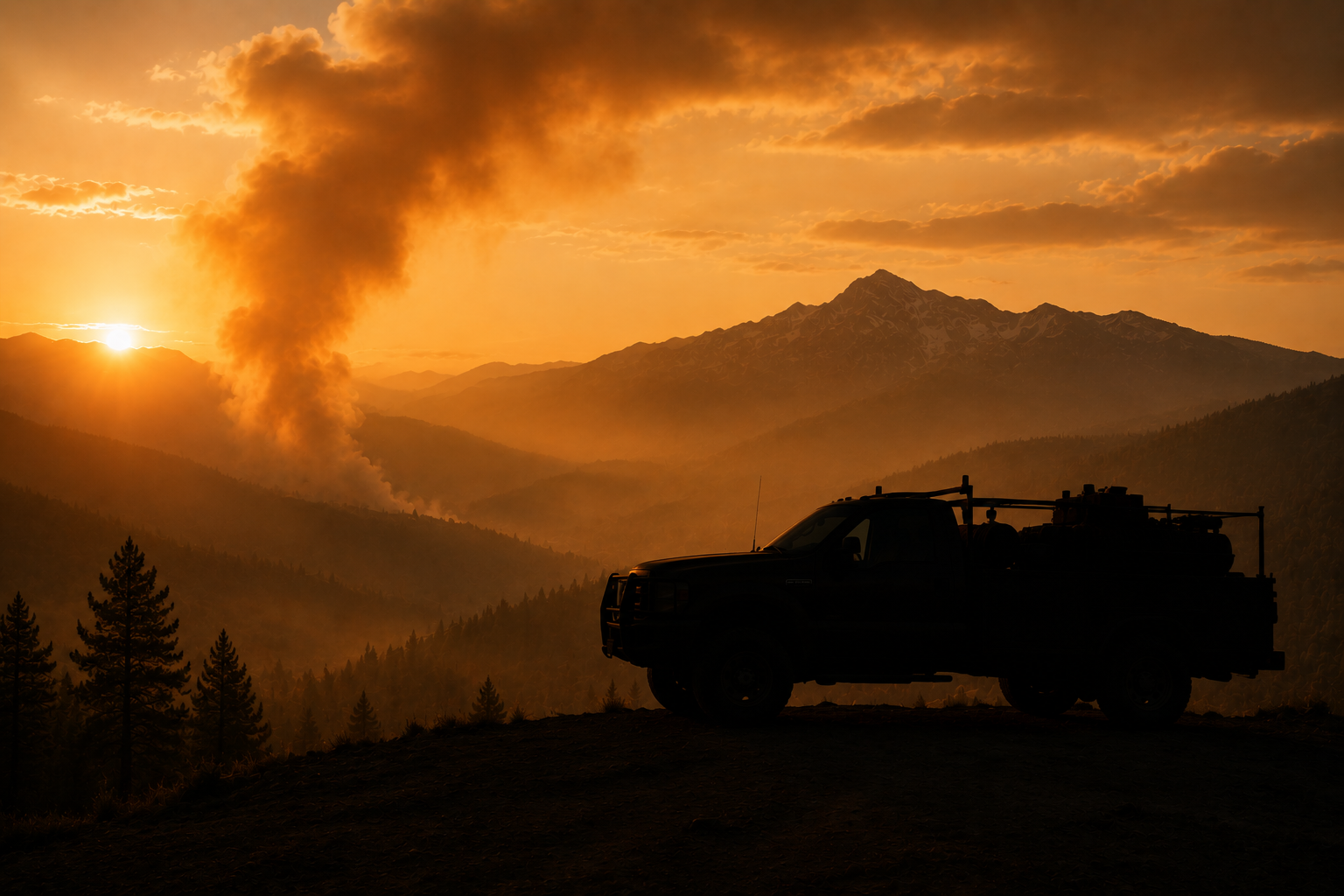 Custom wildland fire skid unit